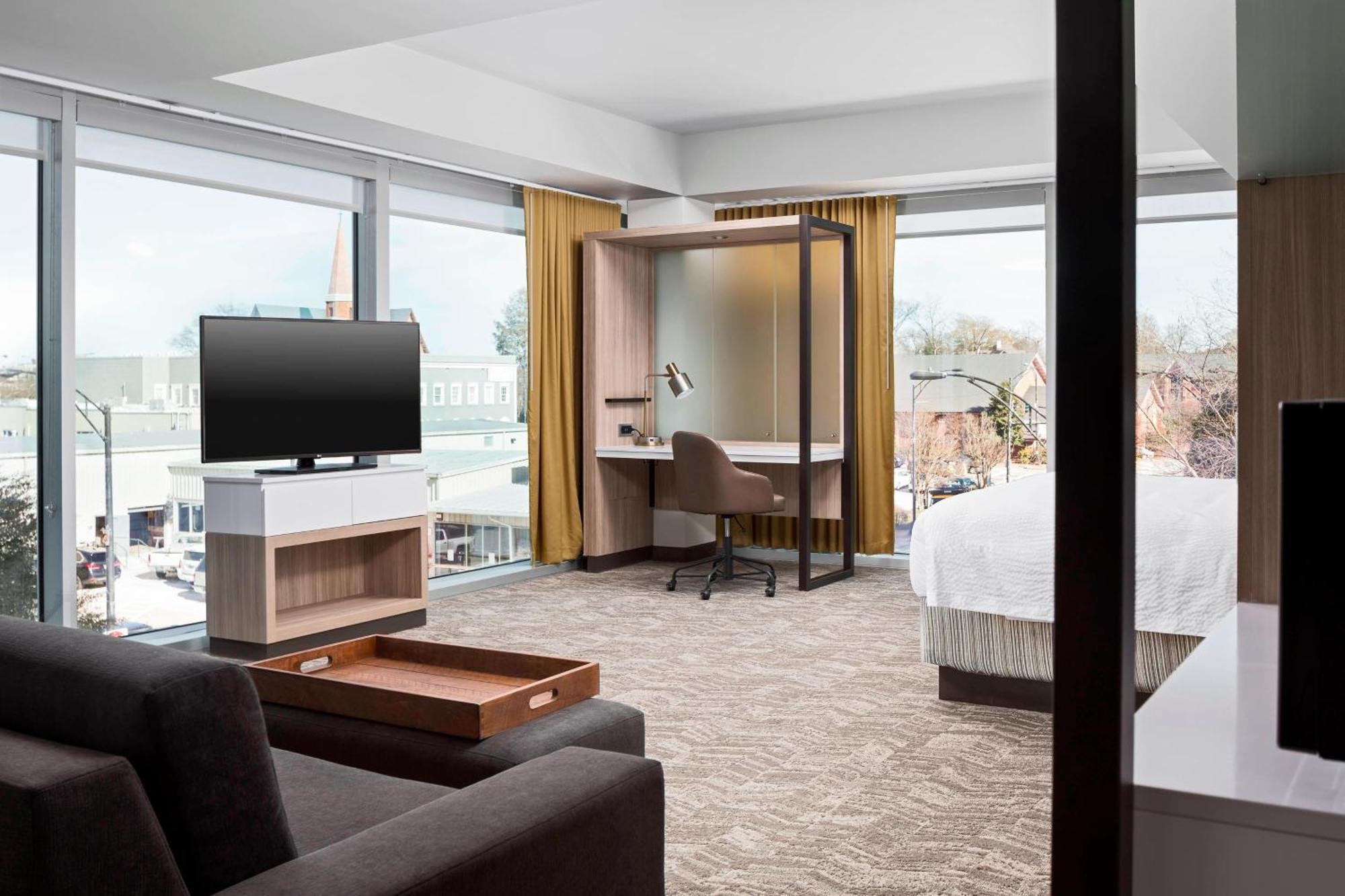 Springhill Suites By Marriott Greenville Downtown Eksteriør bilde